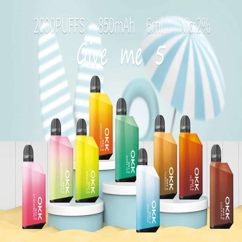 OKK RAY5 2000 puffs electronic cigarette disposable vape2
