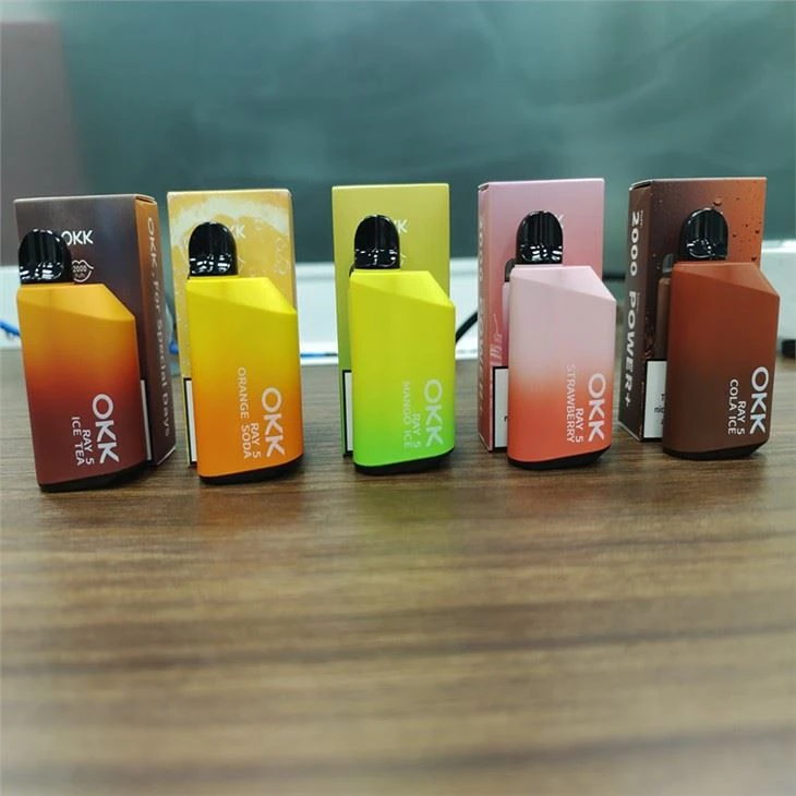OKK RAY5 2000 Puffs Thuốc lá điện tử Vape dùng một lần