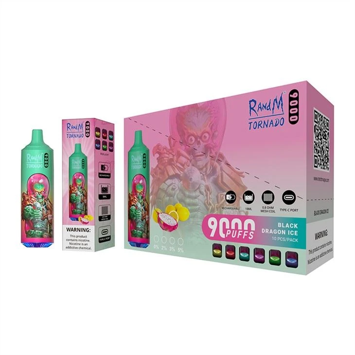 Thuốc lá điện tử dùng một lần Randm Tornado 9000