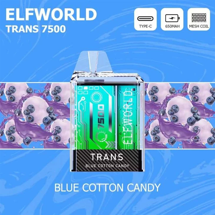 Vape ELFWORLD Trans 7500