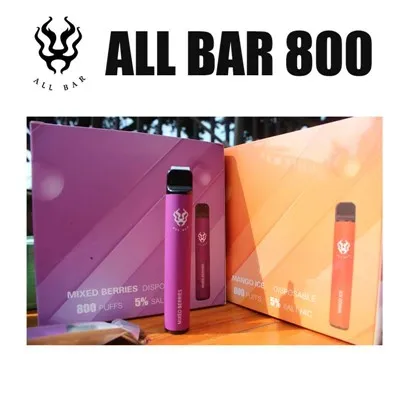 Thuốc lá điện tử dùng một lần ALL BAR 800
