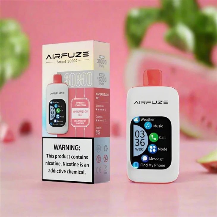 Airfuze thông minh 30000 thuốc lá điện tử dùng một lần năng lượng mặt trời
