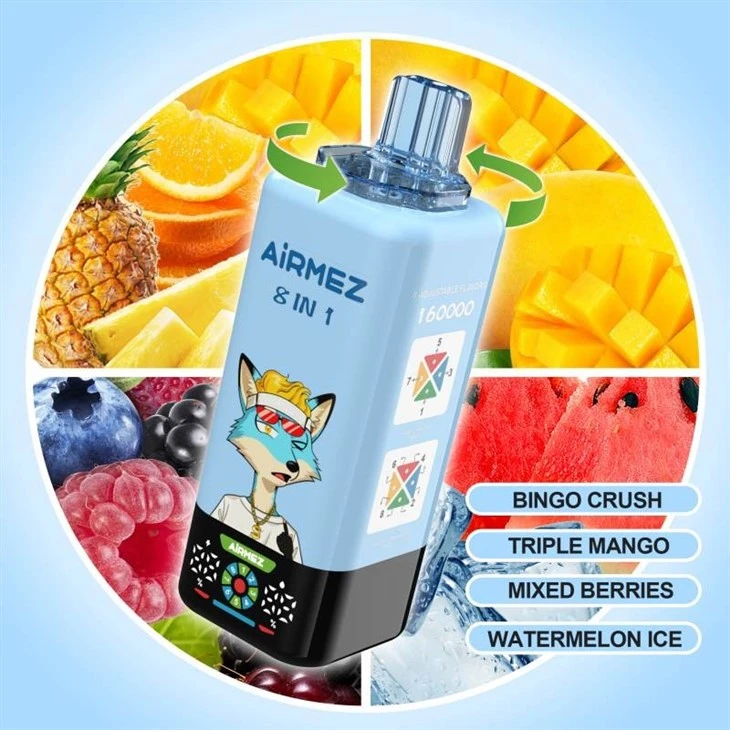 Airmez Fox 160K Puffs 8 IN 1 suppliers