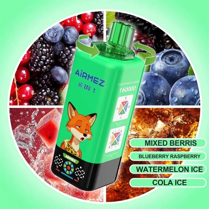 Airmez Fox 160K Puffs 8 IN 1 best