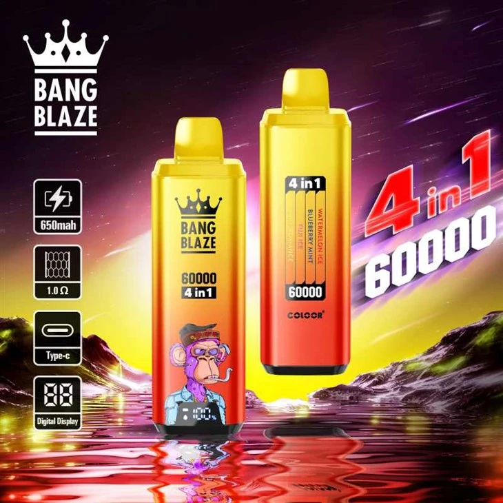 Bang Blaze 60000 4 trong 1 Vapes Hương vị