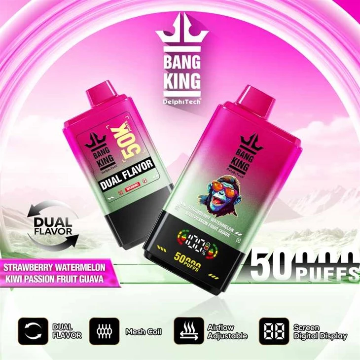 Bang King 50000 Puffs Hương vị kép