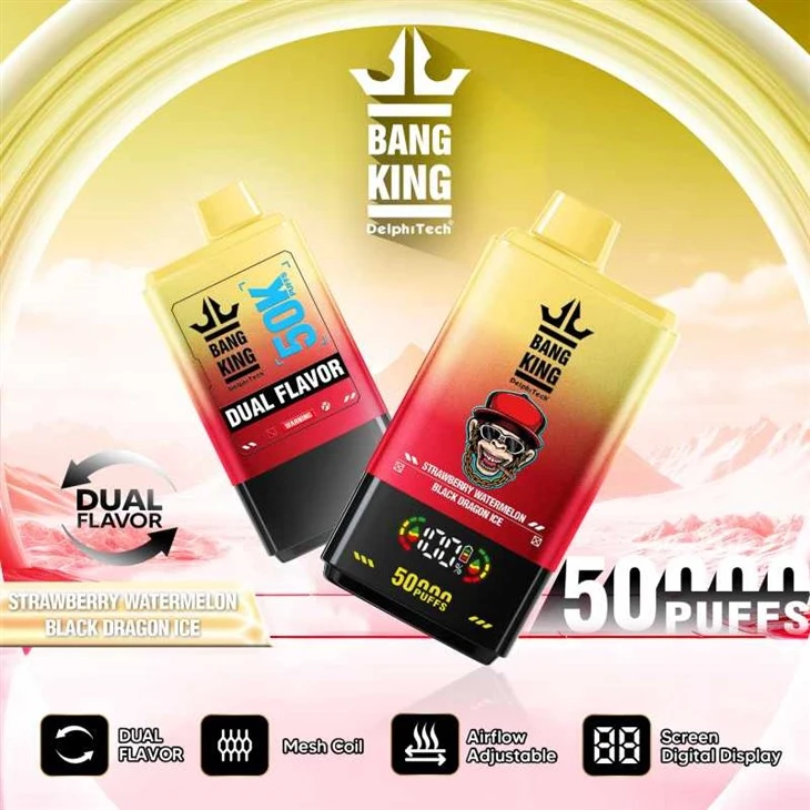 Bang King 50k Puffs Hương vị kép