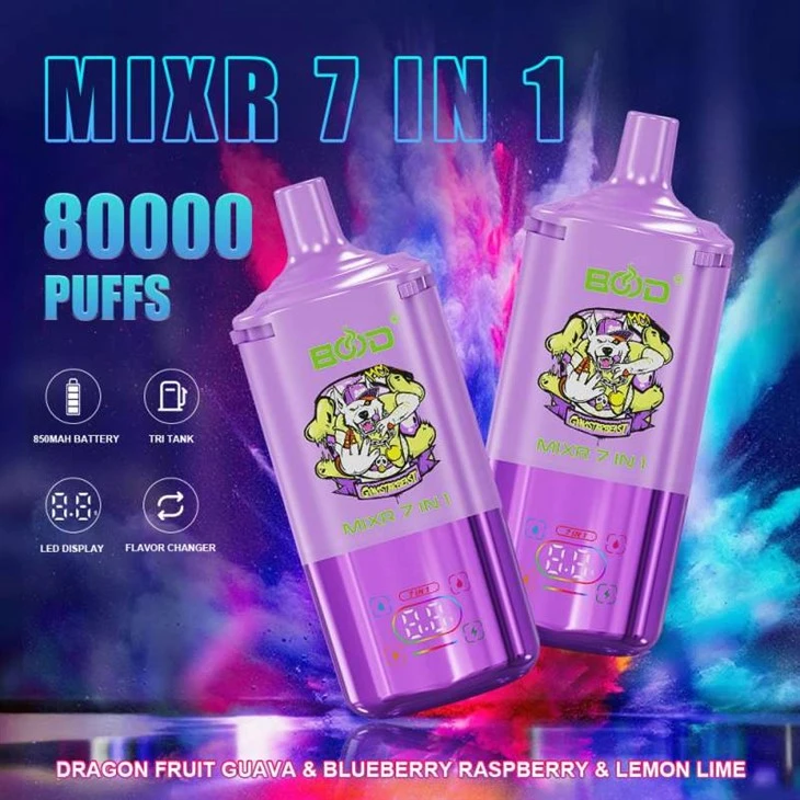 Bood mixr 7 trong 1 80000 puffs