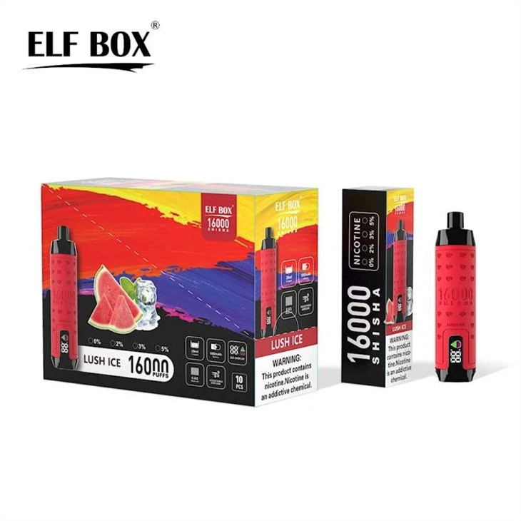 ELF BOX SHISHA 16000 hơi DTL