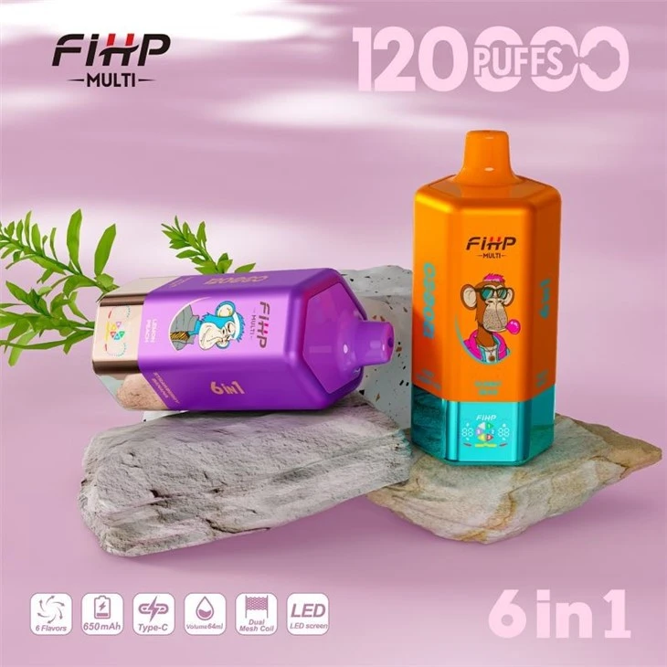 FIHP 6 in 1 120000 Puffs Vape suppliers