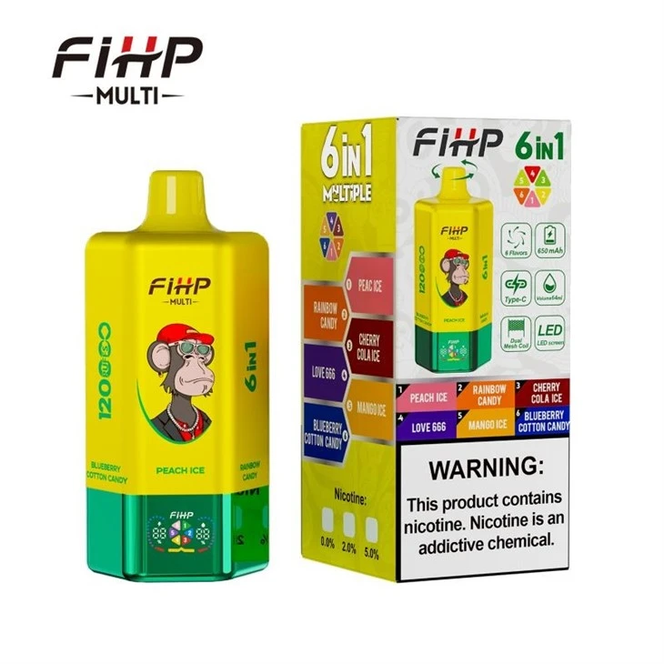 FIHP 6 in 1 120K Puffs Vape suppliers