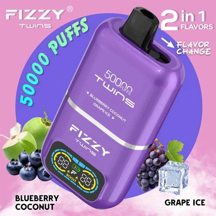 Twins Fizzy 50000 Puffs Dual Toot