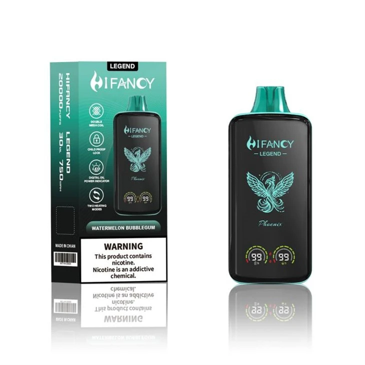 Màn hình hiển thị toàn màn hình HIFANCY LEGENT 20000 Vape