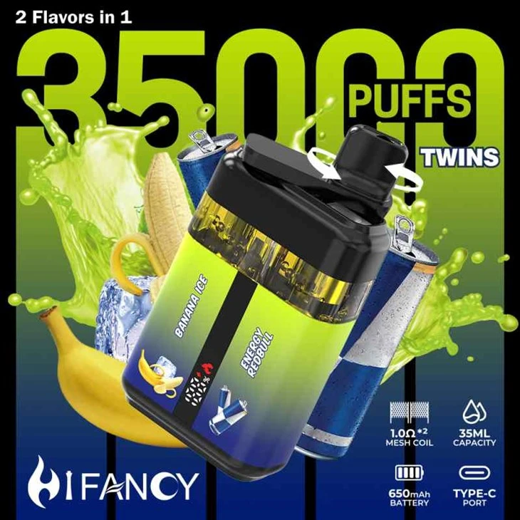 Hifancy Twins 35000 Puffs Vape Tương dụng kép