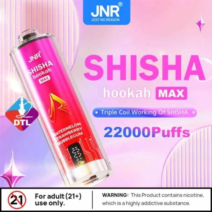 Bình shisha JNR Max 22000