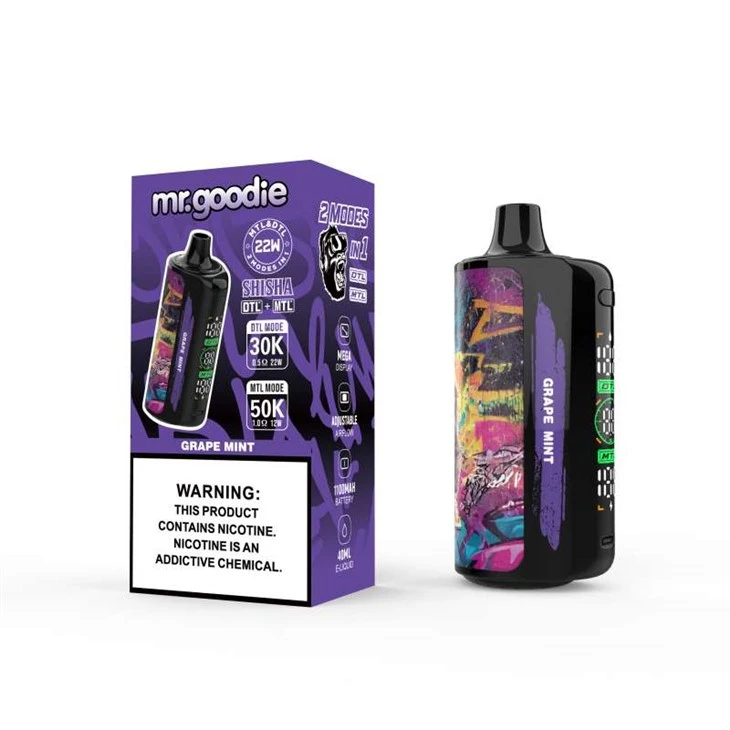 Mr . Goodie Shisha DTL & MTL 50000