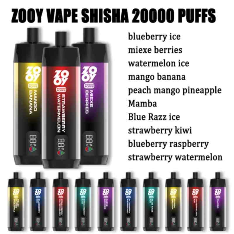 SHISHA20000-ZOOY VAPE SHISHA 20000