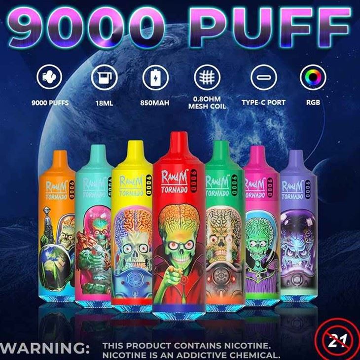 Randm Tornado 9000 Puffs Vape dùng một lần