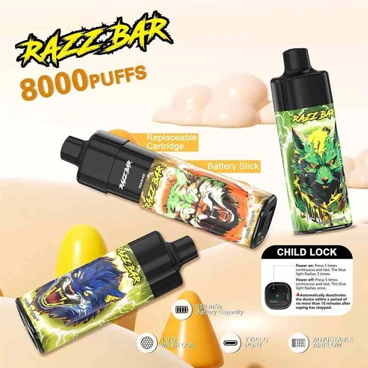 RAZZ BAR 8000 Puffs Vape dùng một lần