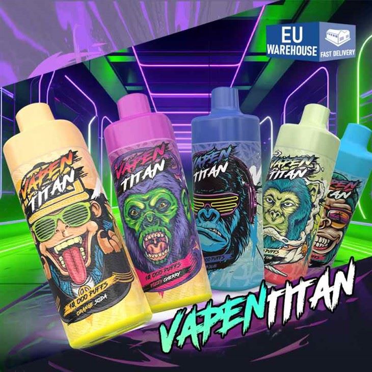 Máy Hút Thuốc Lá Điện Tử Razz Bar VAPEN TITAN 10000