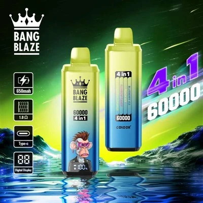 Bang Blaze 60k Puffs 4 trong 1 Vapes Hương vị