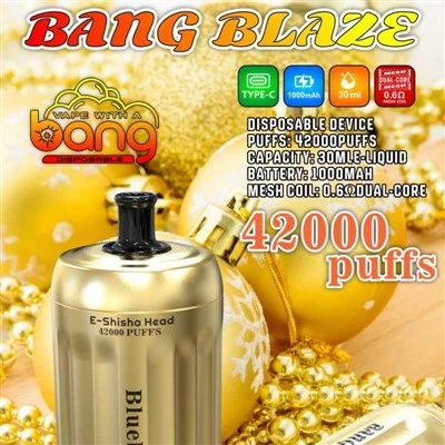 Bang Blaze E-Shisha Head 42000 Puffs