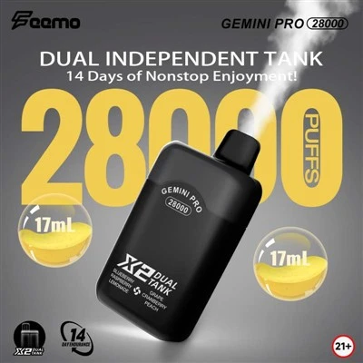 Feemo Gemini Pro 28000 Puffs Hương vị kép