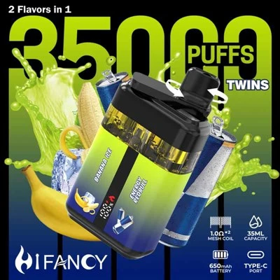 Hifancy Twins 35000 Puffs Vape Tương dụng kép