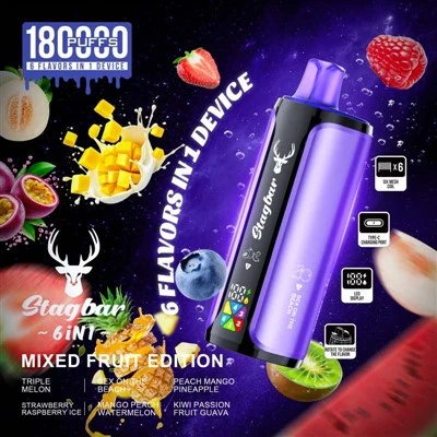 Stag Bar 180K Puffs 6in1 Vape