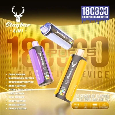 StagBar 6in1 180K Puffs Vape