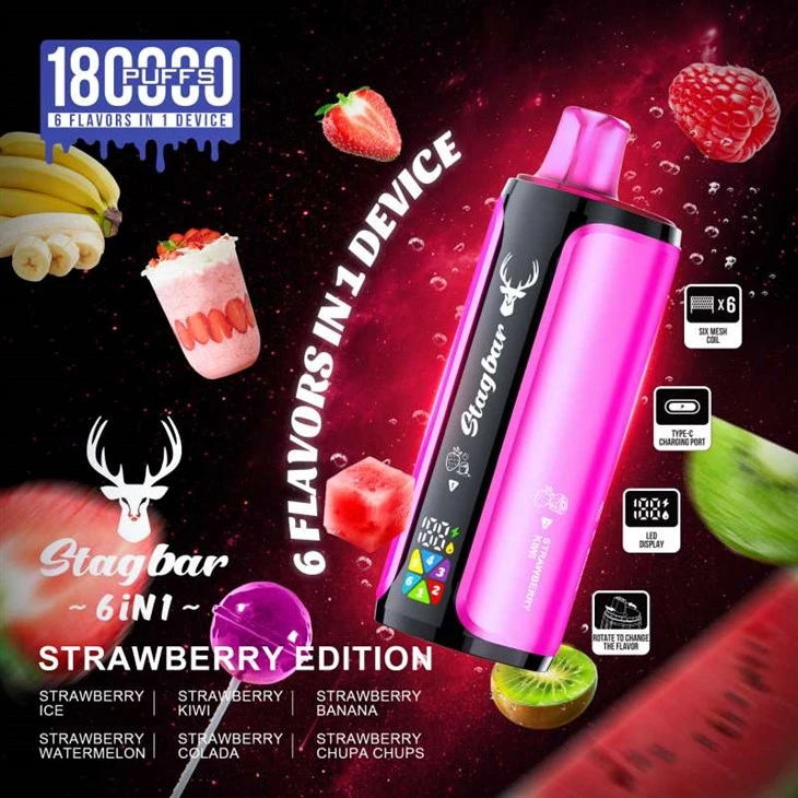 Thanh Stag 180K 6in1 Vape