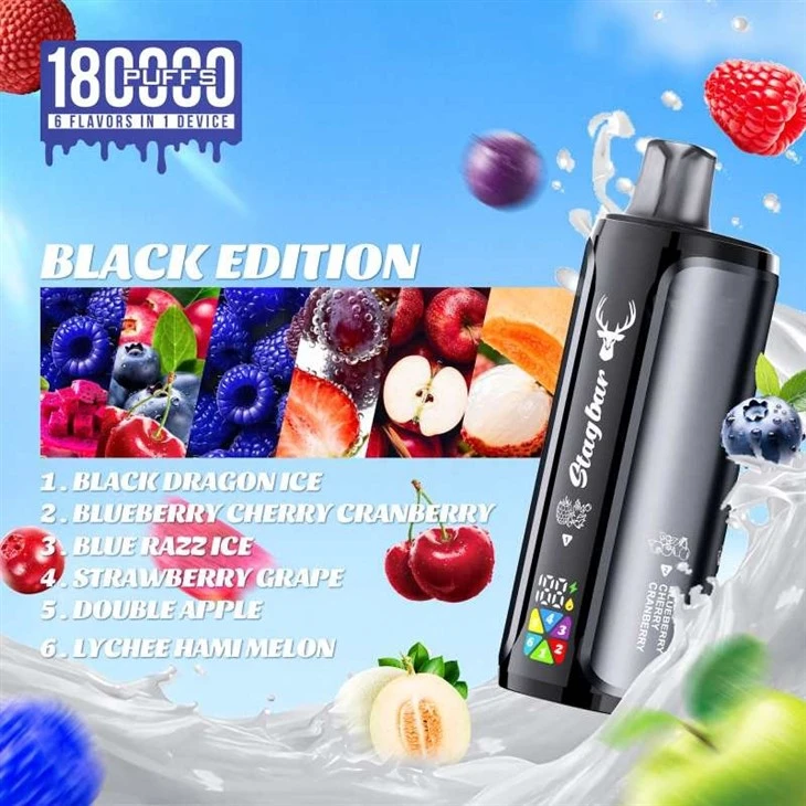 Stag Bar 180K 6in1 Vape high quality