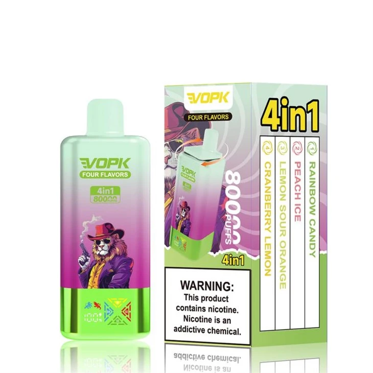 Vopk bốn hương vị 80000 puffs
