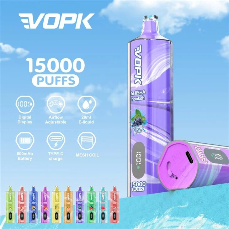 VOPK Shisha Hookah 15000 Puffs Vape