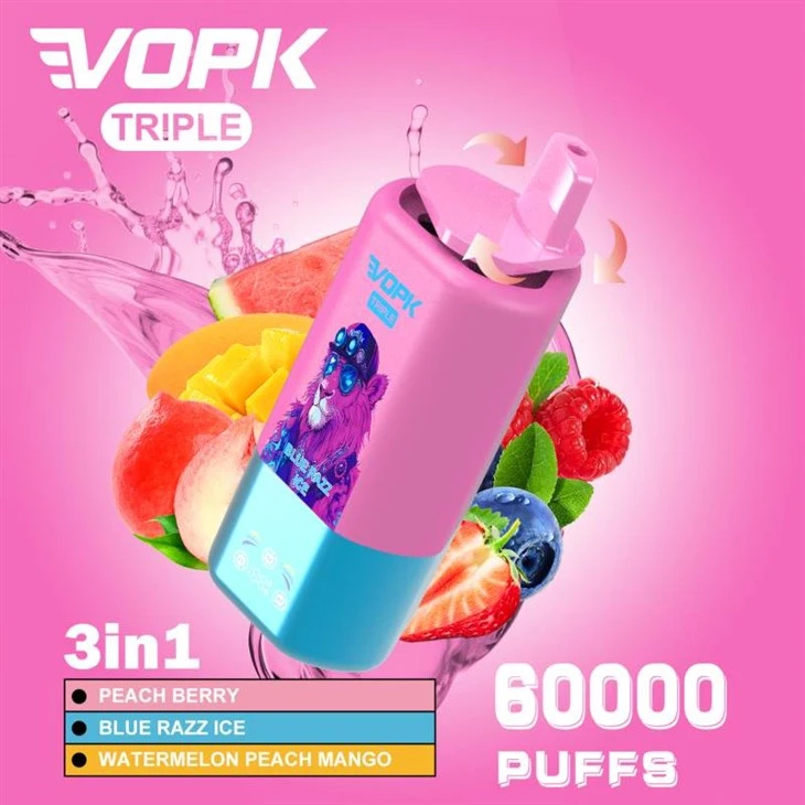 Vopk Triple 3 trong 1 60000 Puffs